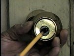 Locksmith video school. Drilling antipick locks.