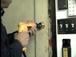 Become a locksmith. Lock drilling techniques. Video demonstration.