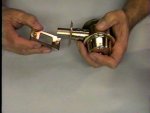 Locksmith home study course. Parts of a deadbolt.